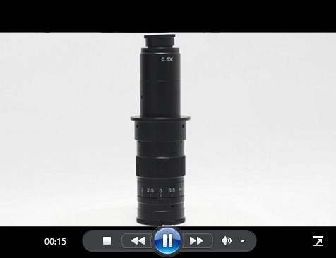180X Optical Lens Microscope Lens Video