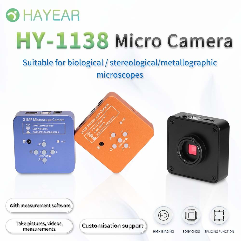 21MP Full HD 1080P 60FPS 2K HDMI USB Digital Electronic Microscope Camera（Three color options）