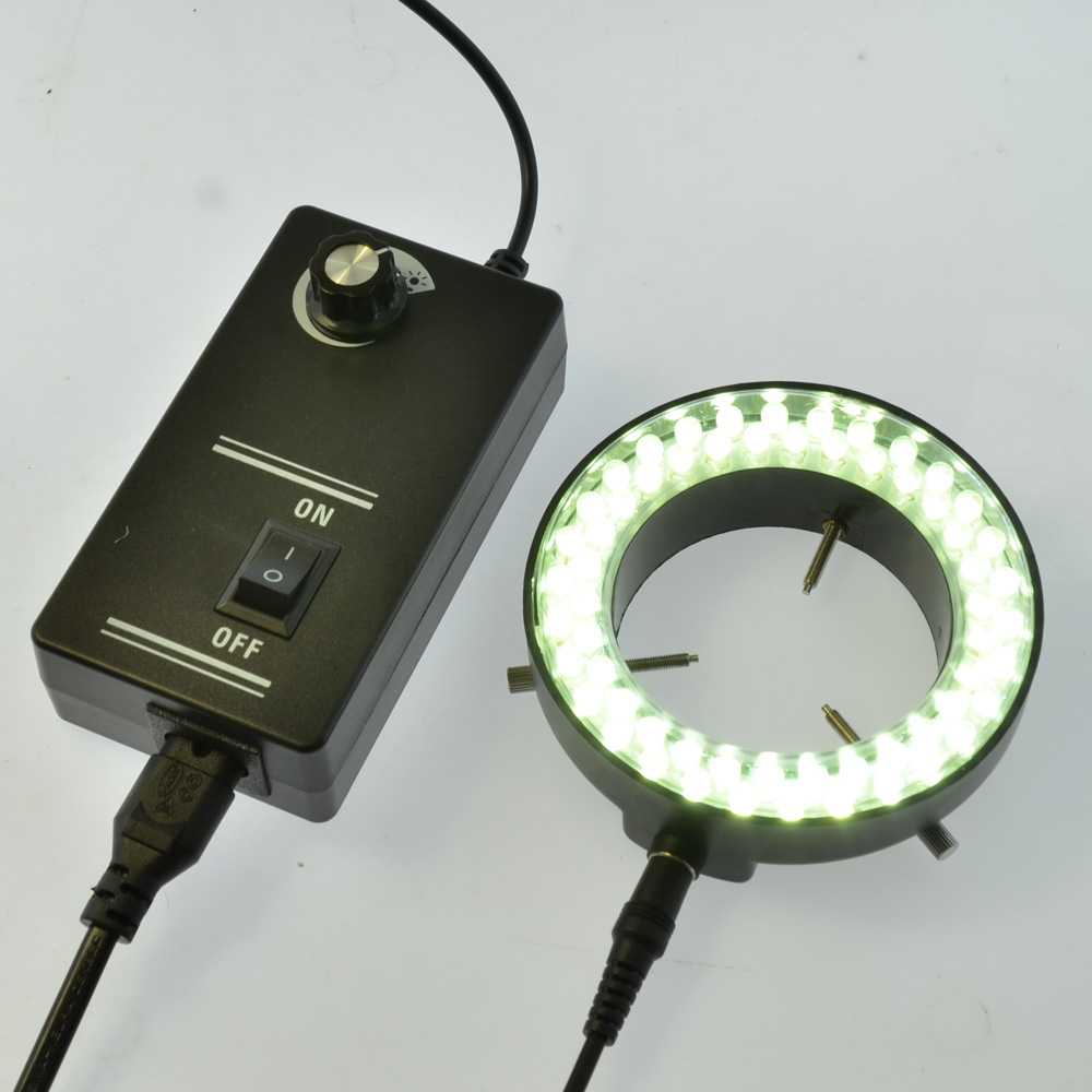 60 LED Ring Light illuminator Lamp For Industry Stereo Microscope