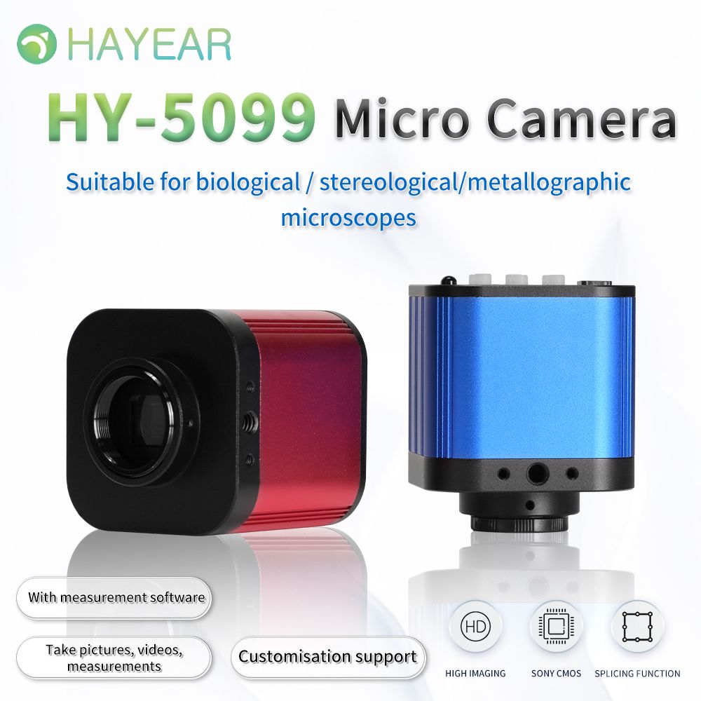 4K 2160P/1080P HDMI USB Industrial Electronic Digital Video Microscope Camera for Phone CPU PCB Repair HY-5099
