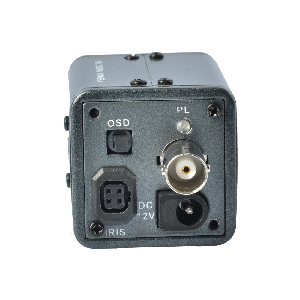 Mini BNC Industrial Microscope 800TVL Microscope Camera with 12V AC Power Adapter Support Auto Iris C Mount Microscope