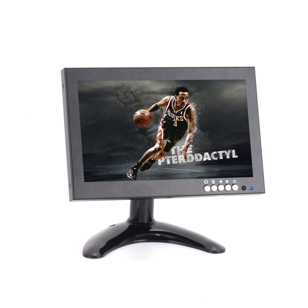 10 Inches IPS Wide Angle Monitor 1080P Industrial Security Monitor HY-10B