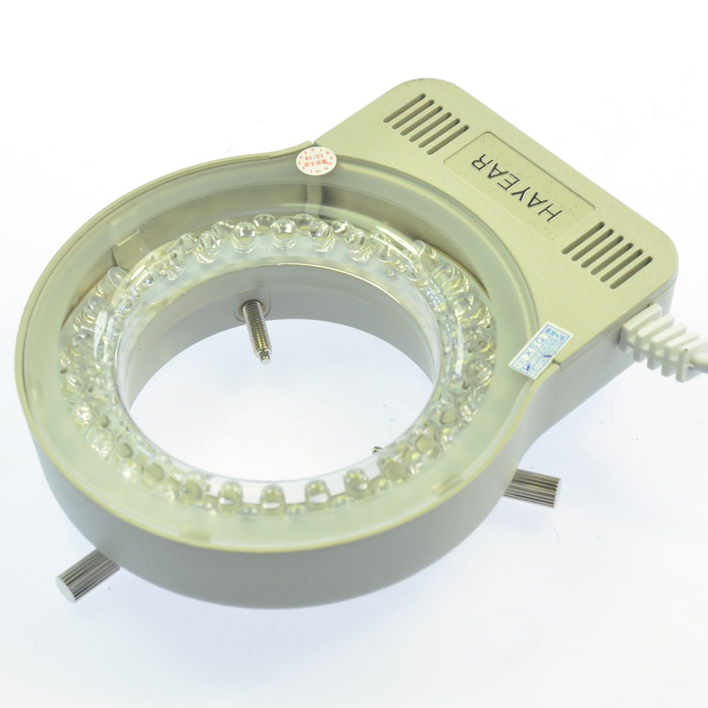 56 LED Adjustable Ring Light Trinocular Stereo Microscopes illuminator Lamp For Industry Microscope