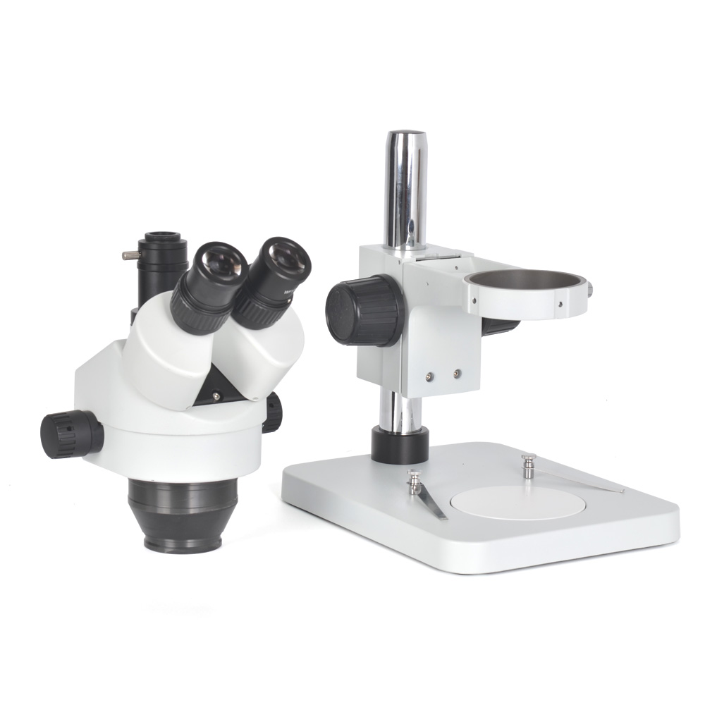 7X-45X Trinocular Microscope Inspection Zoom Stereo Microscope 14MP HDMI USB Calibrate Camera +56 LED Ring Light + C adapter
