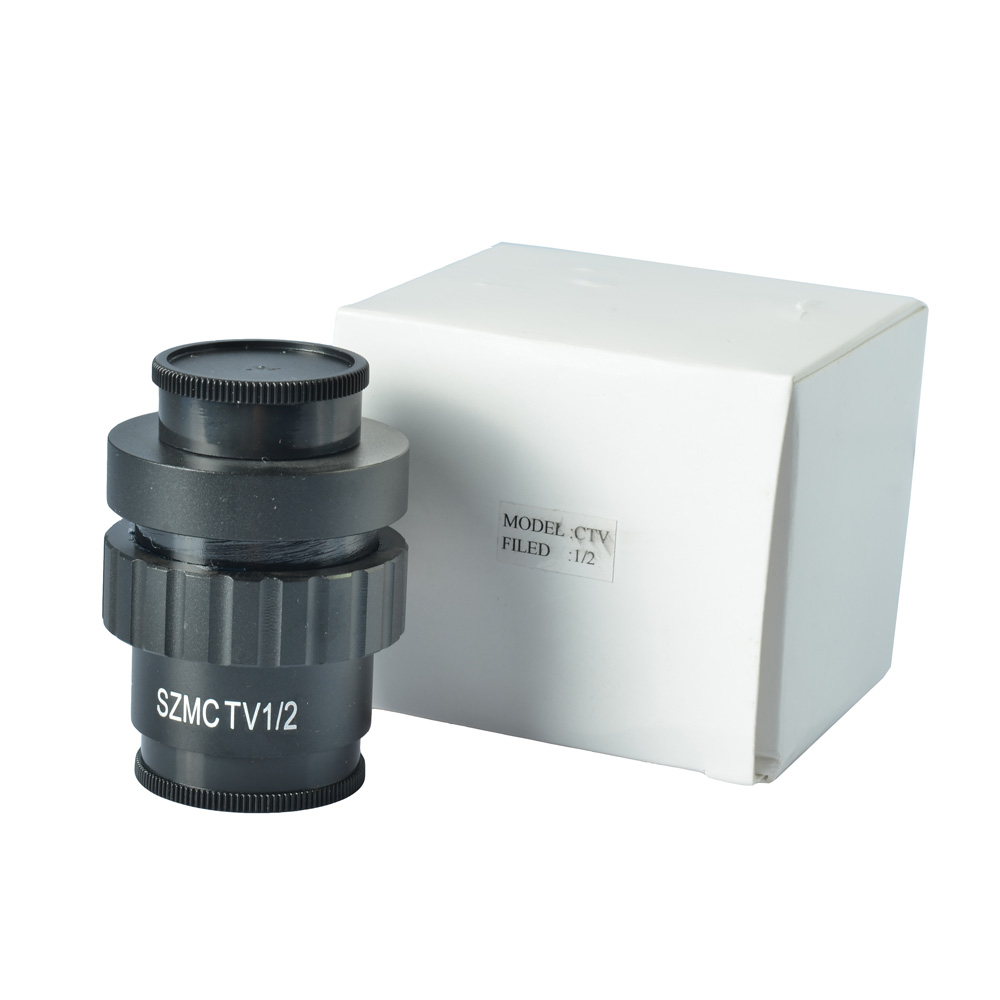 SZM 1/2 CTV Stereo Microscope Camera CCD Mounting Adapter