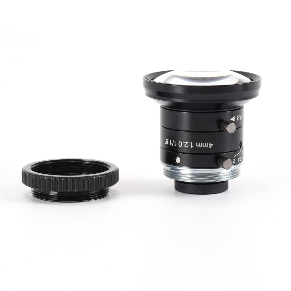 4mm 1/1.8" Manual IRIS Zoom Focus Lens CS Mount 1:2.0 CCTV Lens HY-L120P